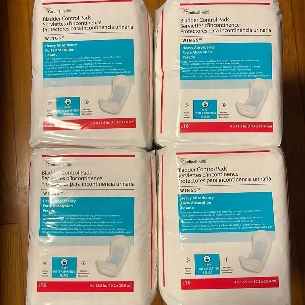 Cardinal Health Bladder Control Pads Heavy Absorbency 4pk - Picture 1 of 6